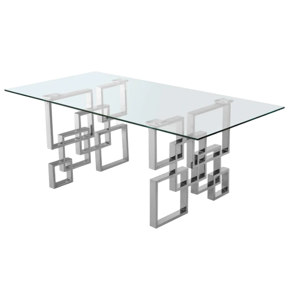 Diva Glass Dining Table