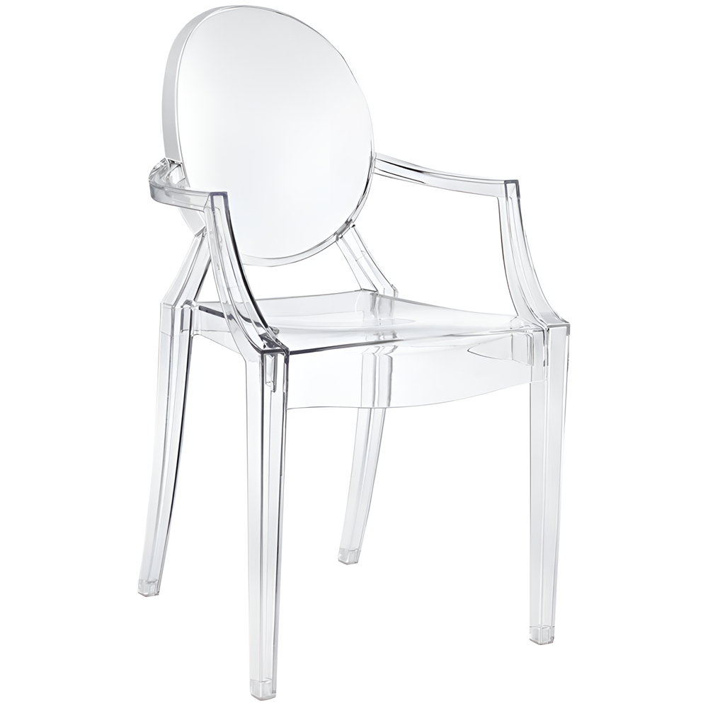 King Louis back Chair with Arm