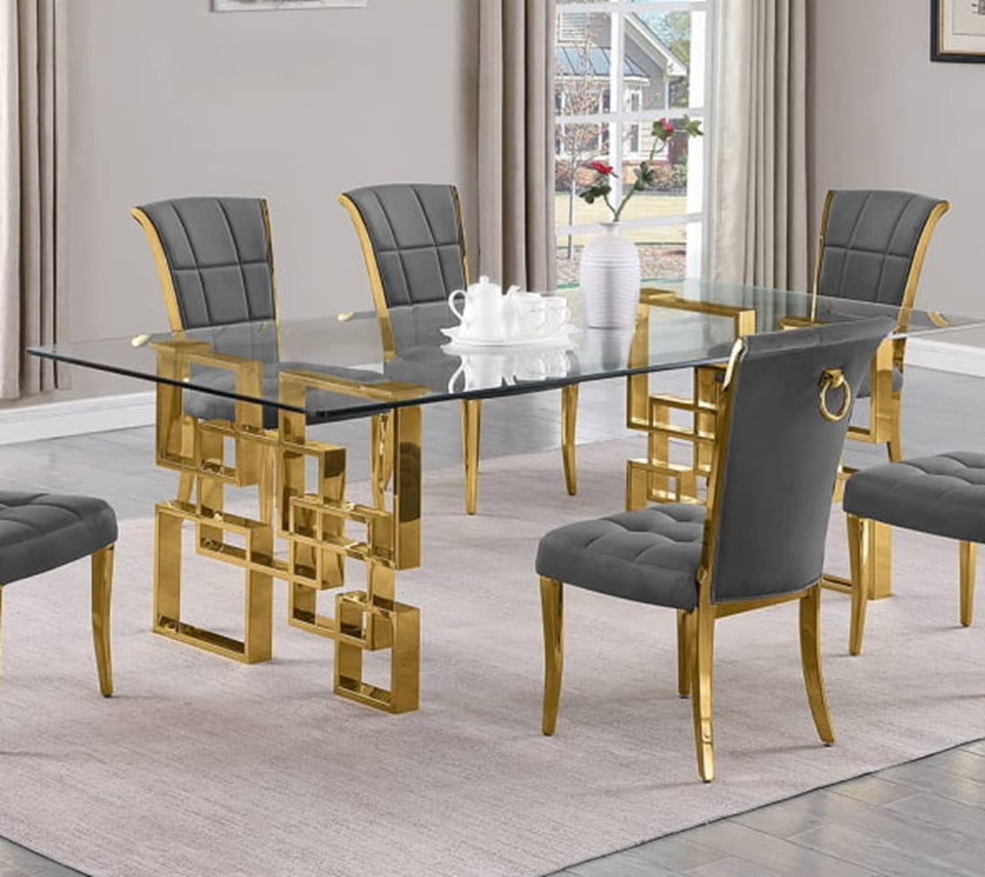 Diva Glass Dining Table