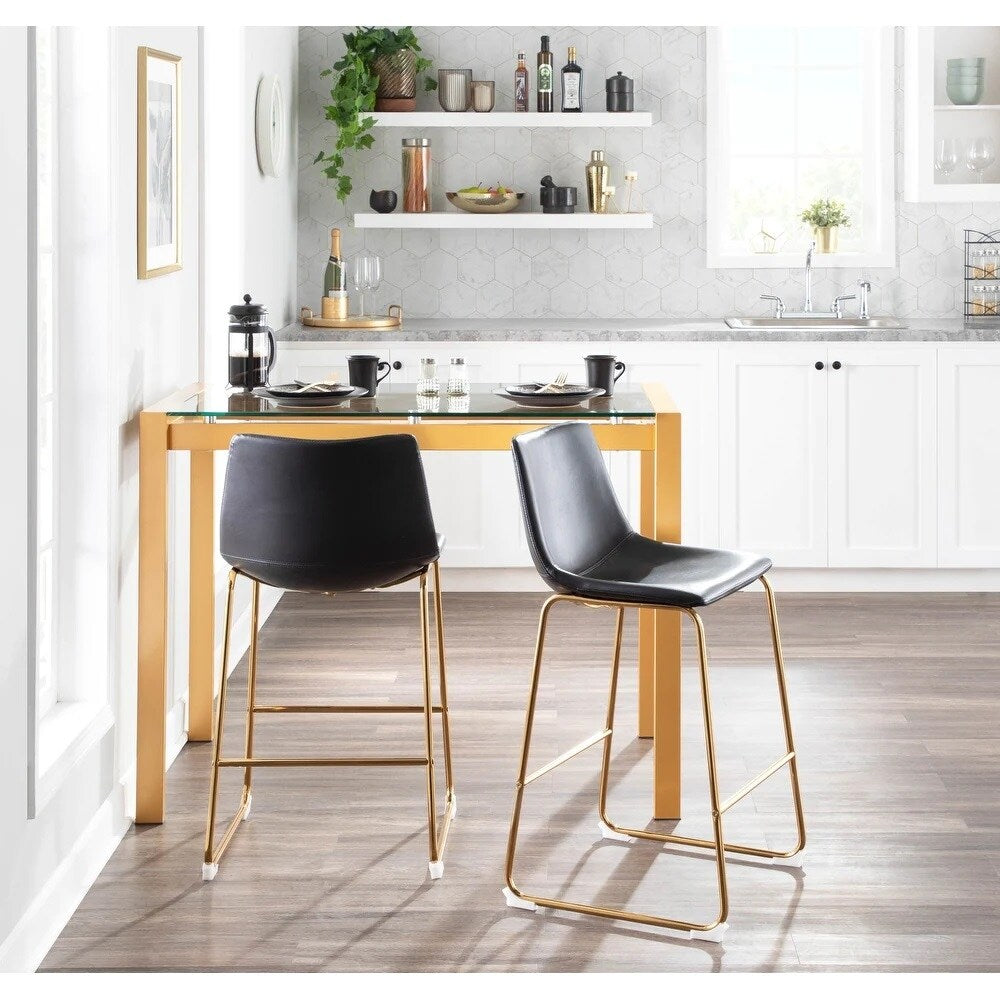 Landon Stool (Gold Base)