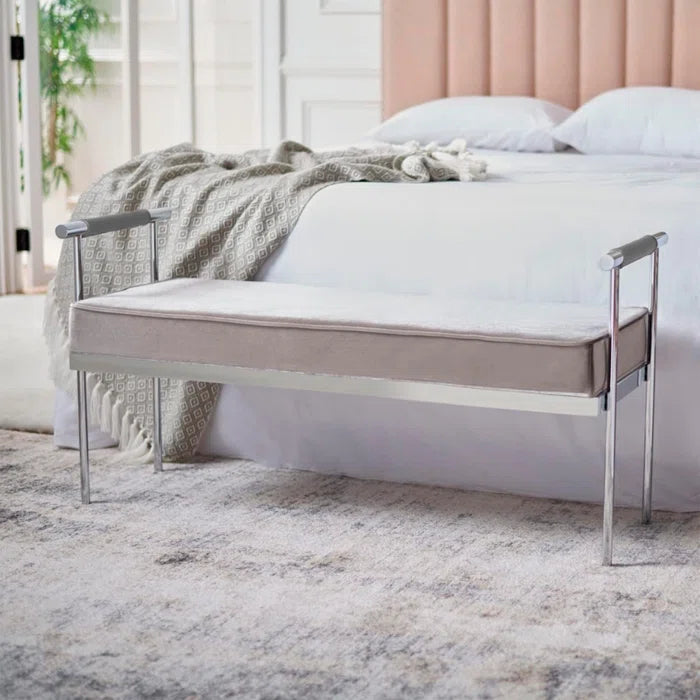 Roma Velvet Bench