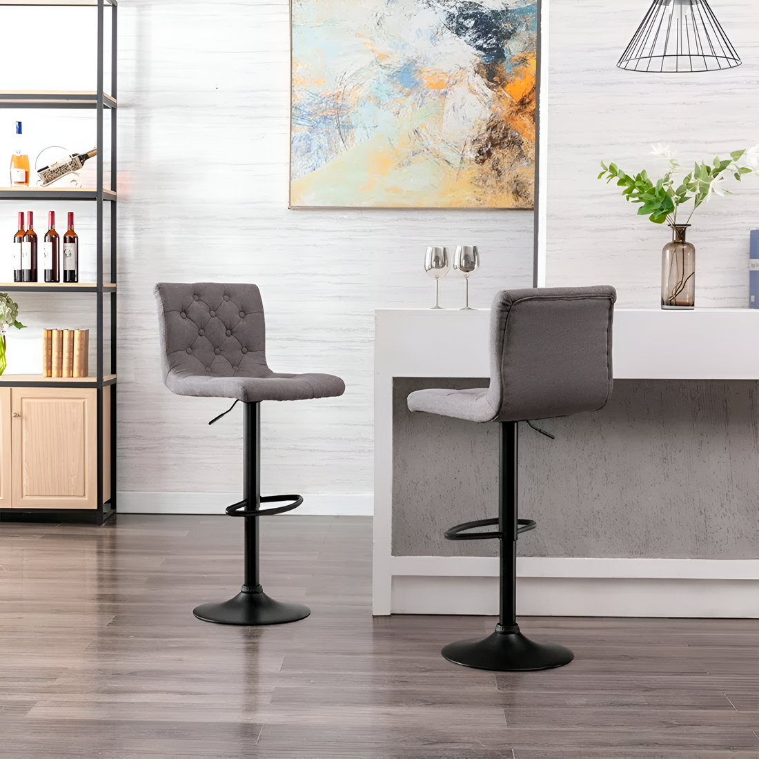 Seven Adjustable Stool