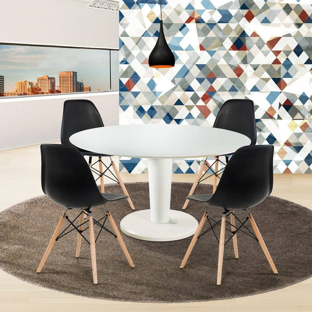 Eames Dining Chair (Natural Base)