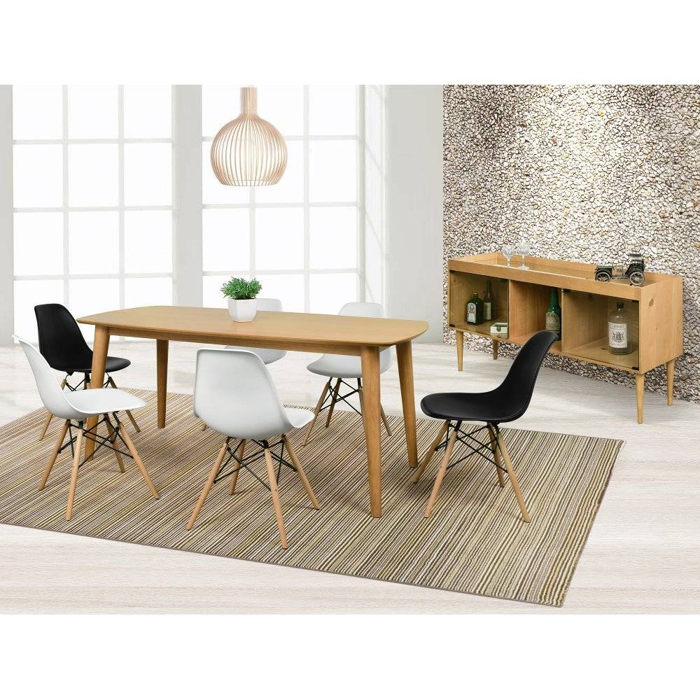 Eames Dining Chair (Natural Base)