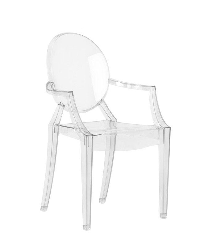 Ghost Kids Chair with Arm