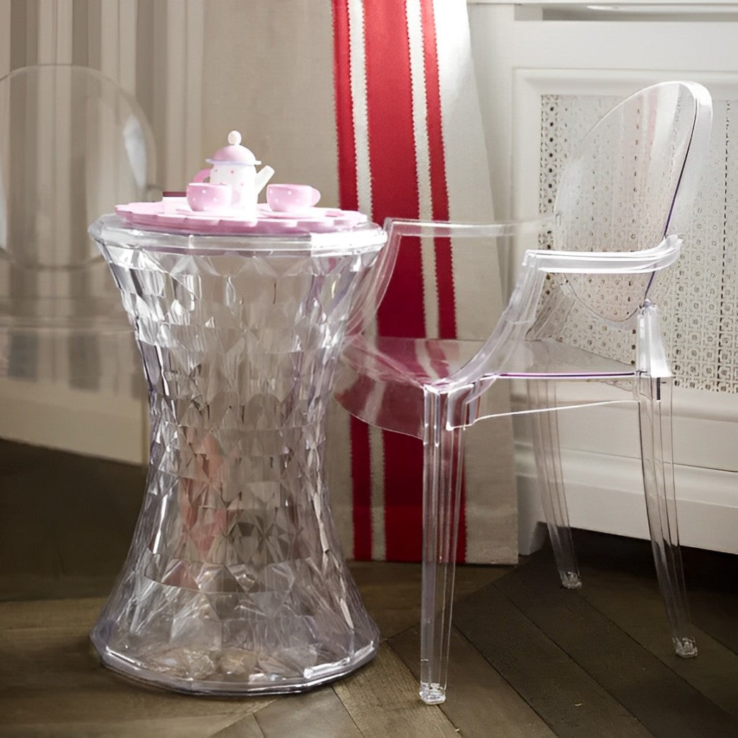 Ghost Kids Chair with Arm