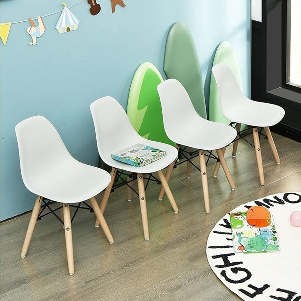 Effiel Kid chair - Wooden legs and Acrylic seat