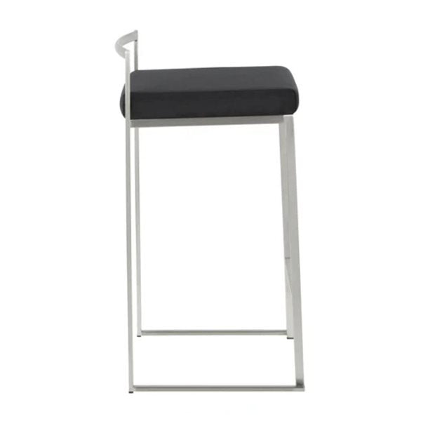 Salem Counter Stool (Chrome Base)