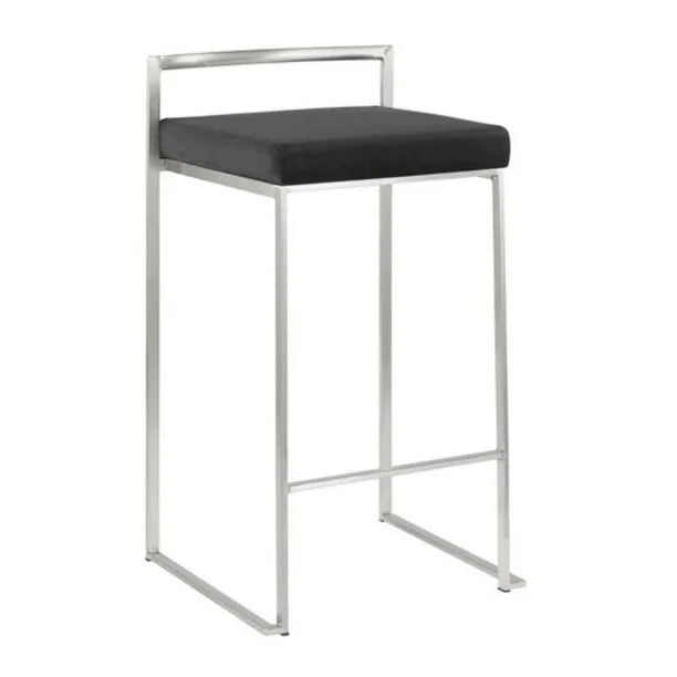 Salem Counter Stool (Chrome Base)