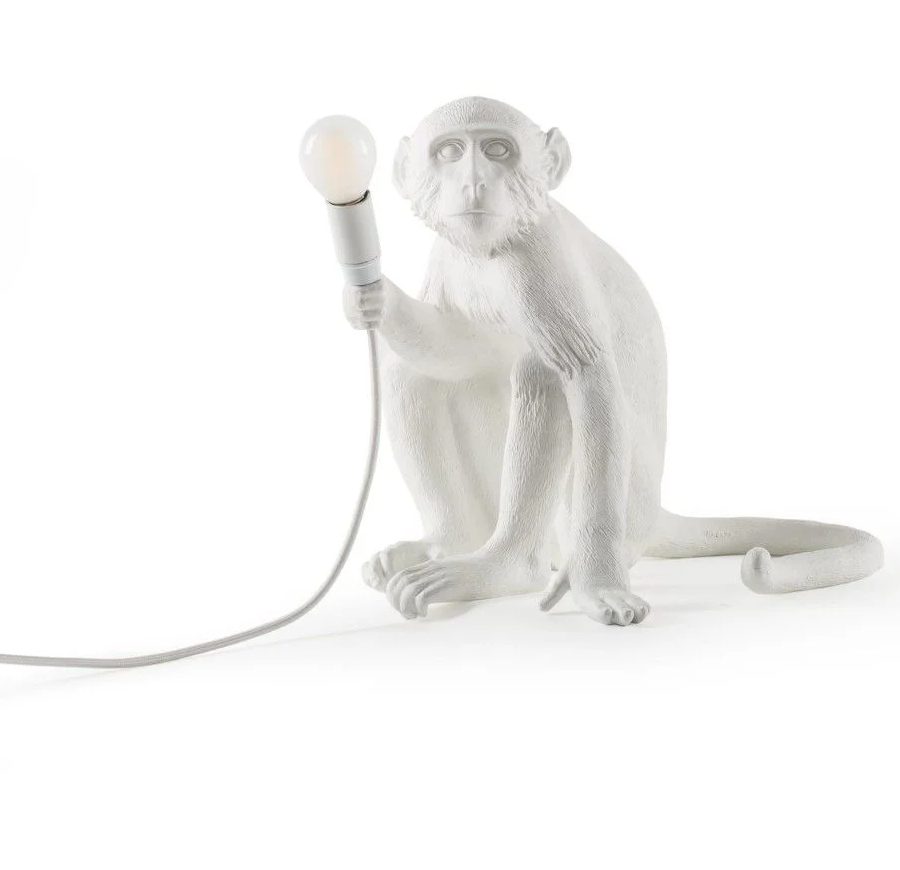 Monkey Sitting Table Lamp