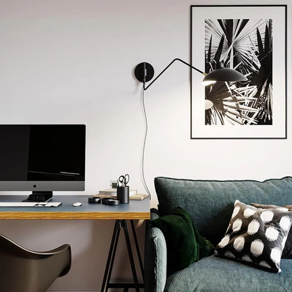 Serge Mouille One-Arm Sconce Lamp