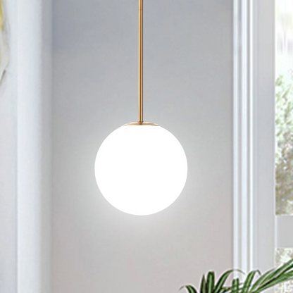 Single Bubble Pendant Light