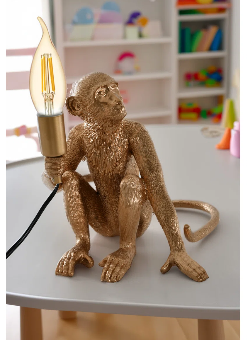 Monkey Sitting Table Lamp