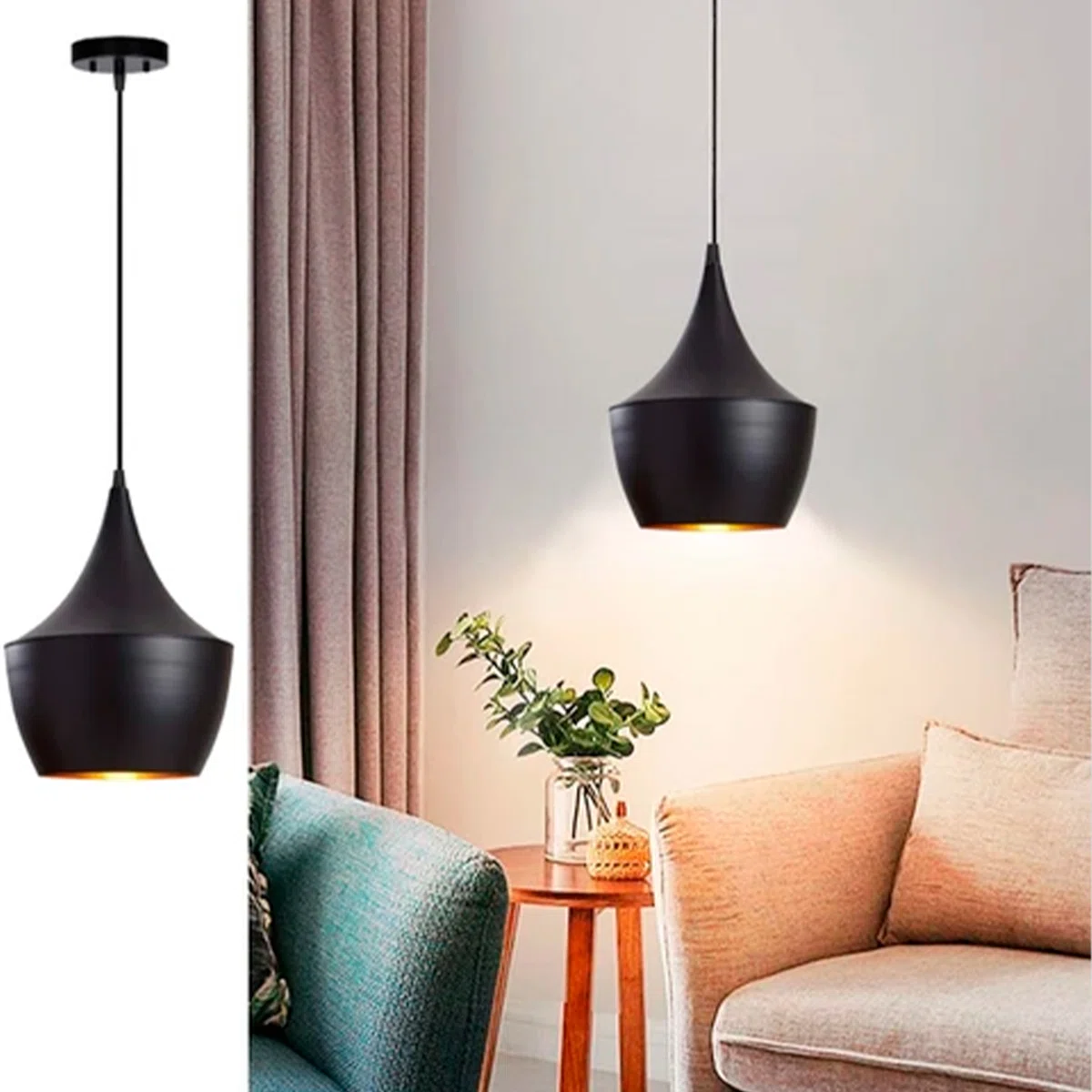 Beat LED Fat Pendant