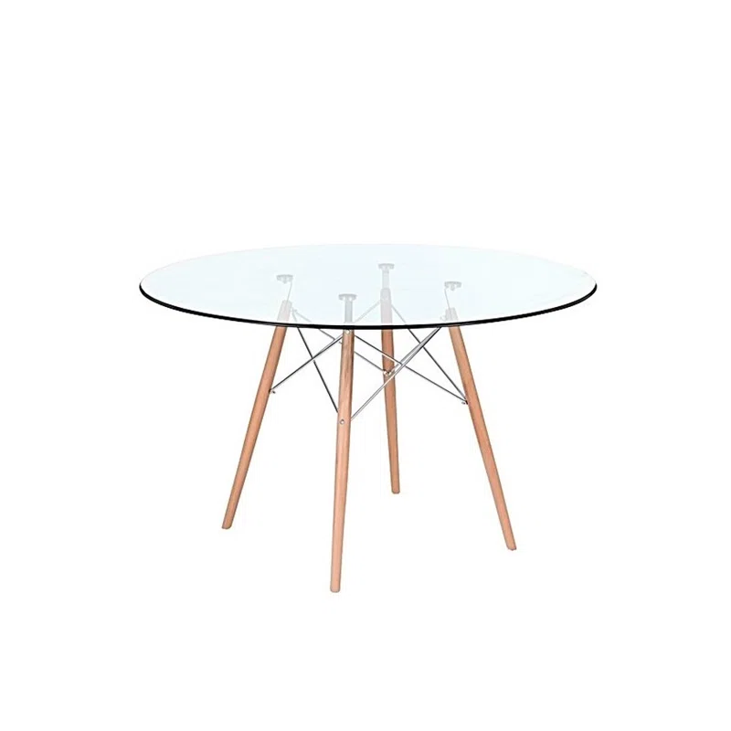 Eiffel Glass Dining Table