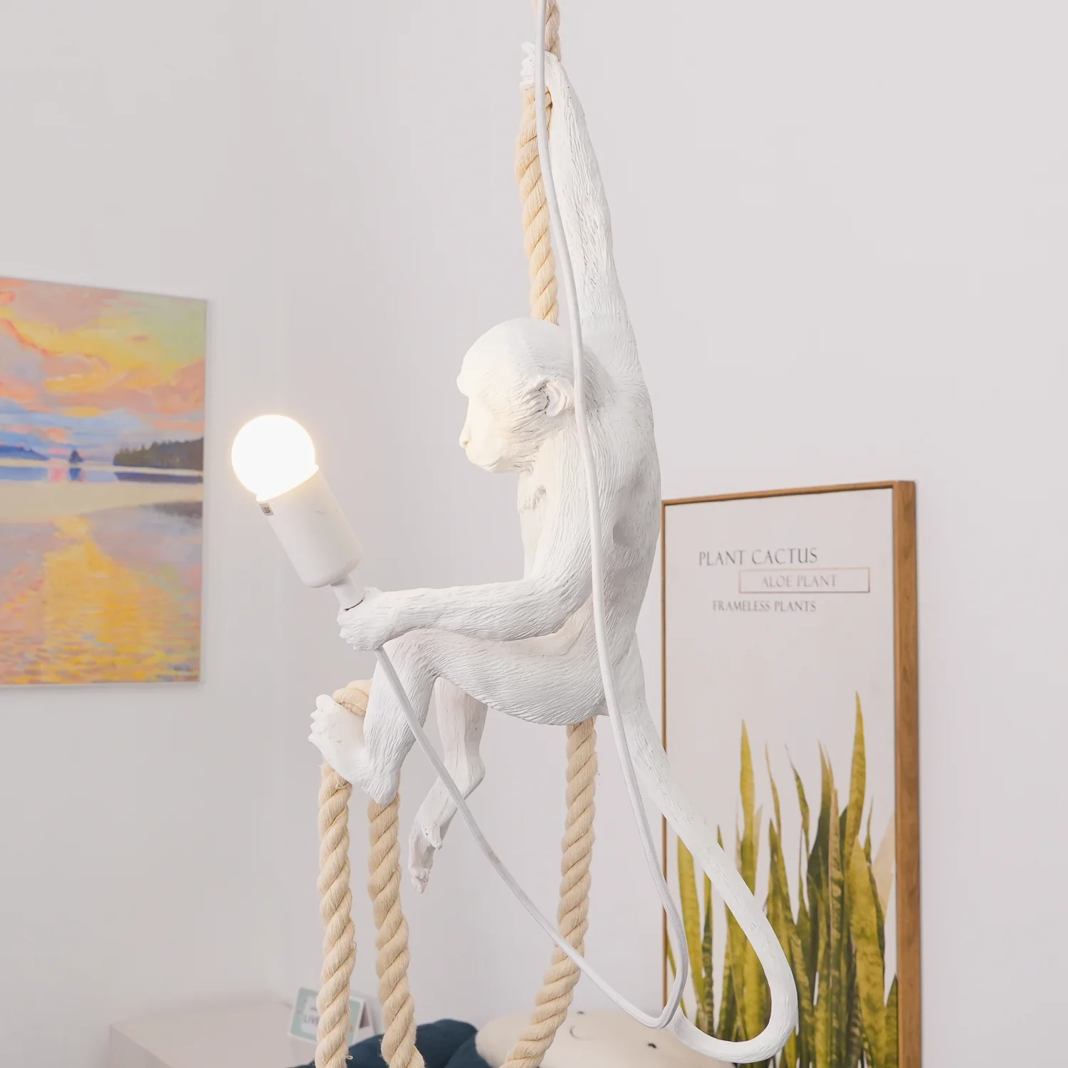 Monkey Hanging Lamp