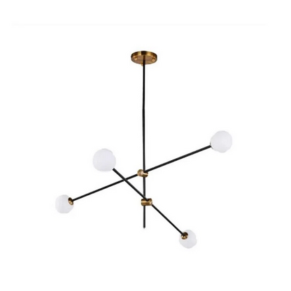 4 Lights Palo Brass Pendant