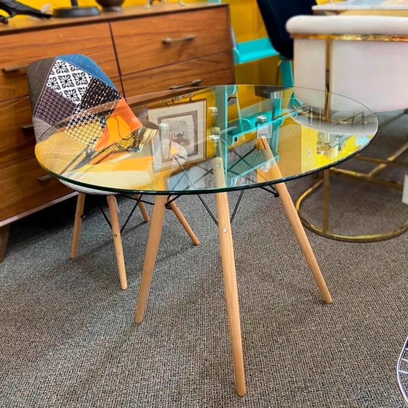 Eiffel Glass Dining Table