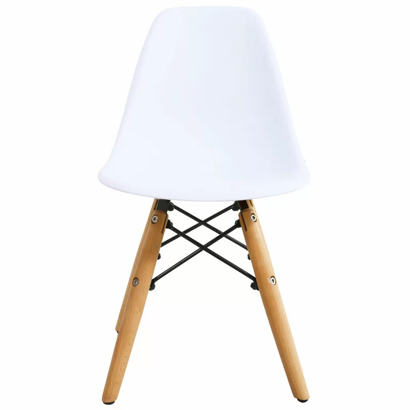 Wood Eiffel Kid Set - 1 Table with 2 Chairs