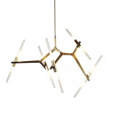 Lupe Gold Pendant 10 Lights