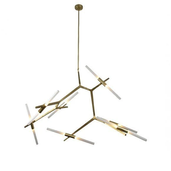 Lupe Gold Pendant 10 Lights