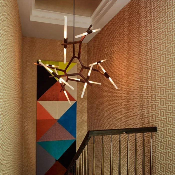 Lupe Gold Pendant 10 Lights