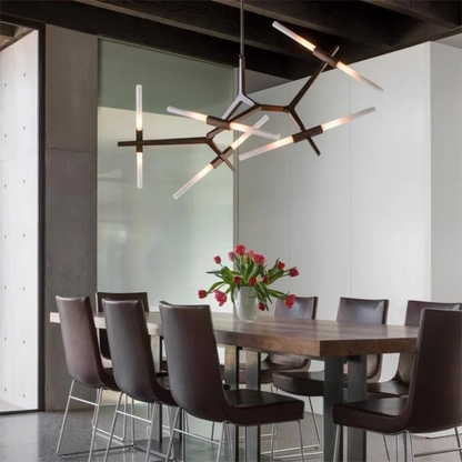 Lupe Gold Pendant 10 Lights
