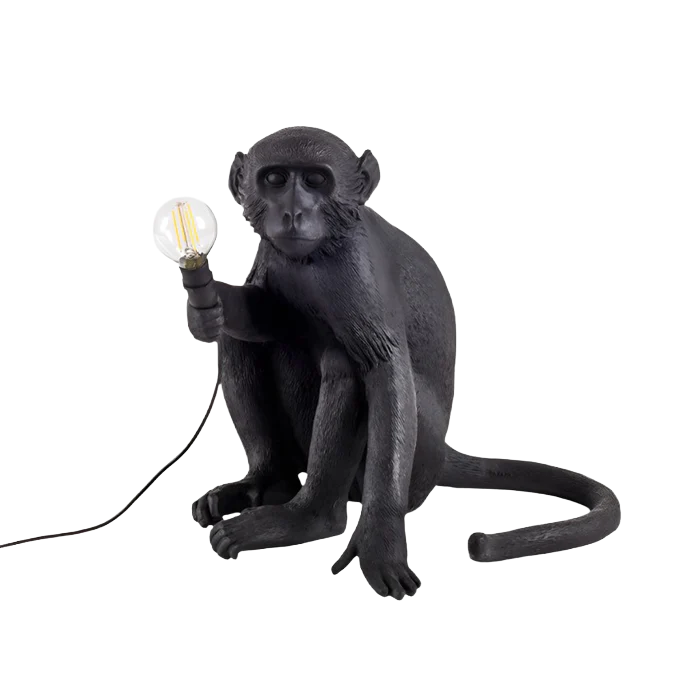 Monkey Sitting Table Lamp