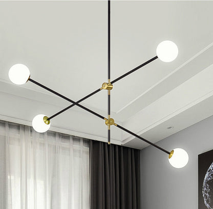4 Lights Palo Brass Pendant