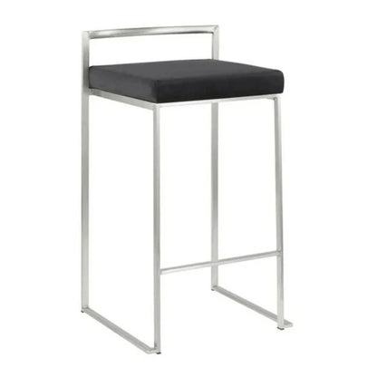 Salem Counter Stool (Chrome Base)