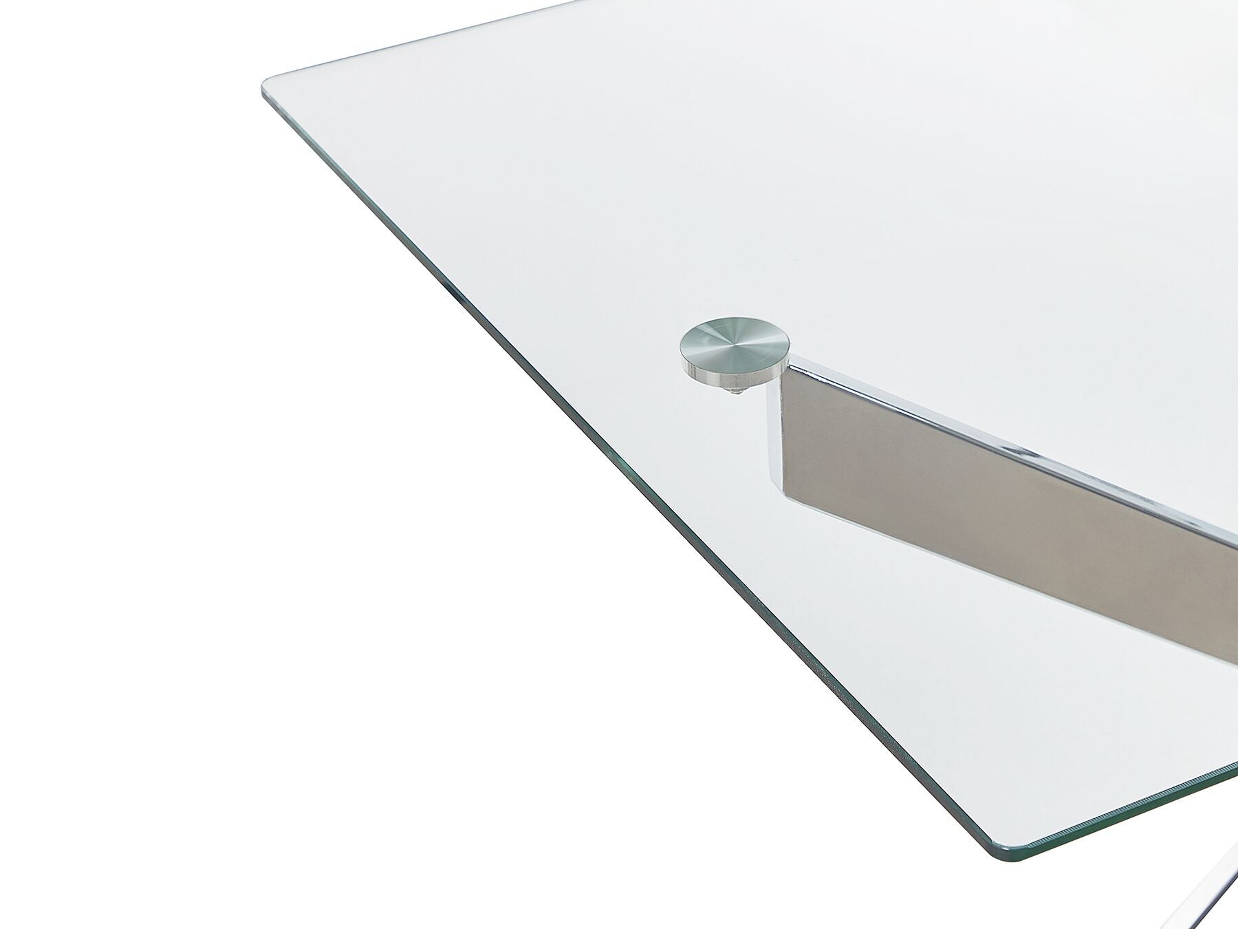 Rectangle Glass Star Table