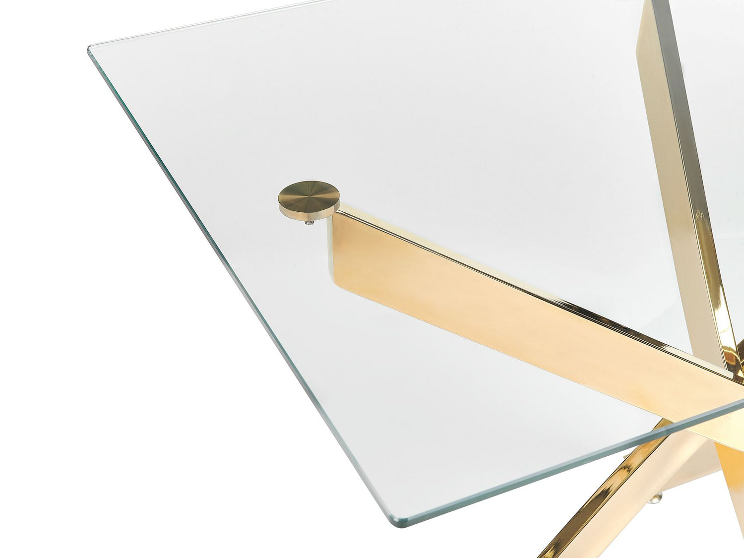 Rectangle Glass Star Table